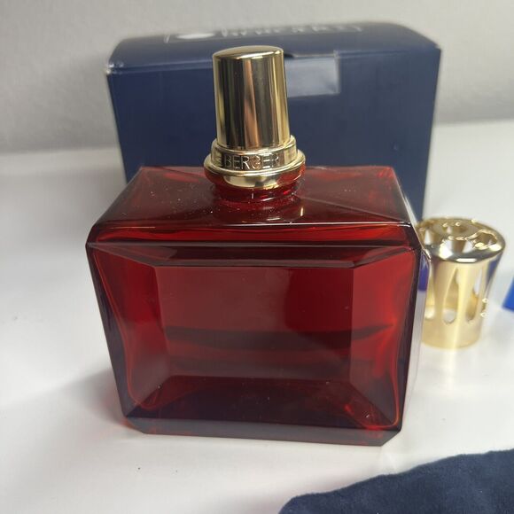 lampe berger lamp cube red Comes With Accessories And Box - Picture 4 of 8